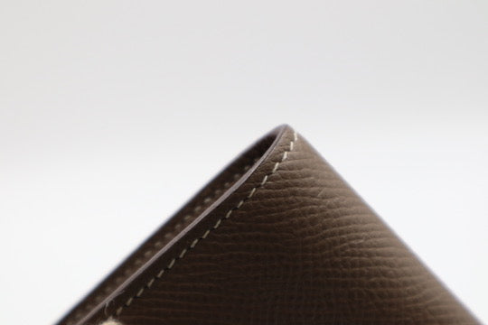 Hermes Kelly Wallet Gray長夾 灰/ Rank SA 250811007