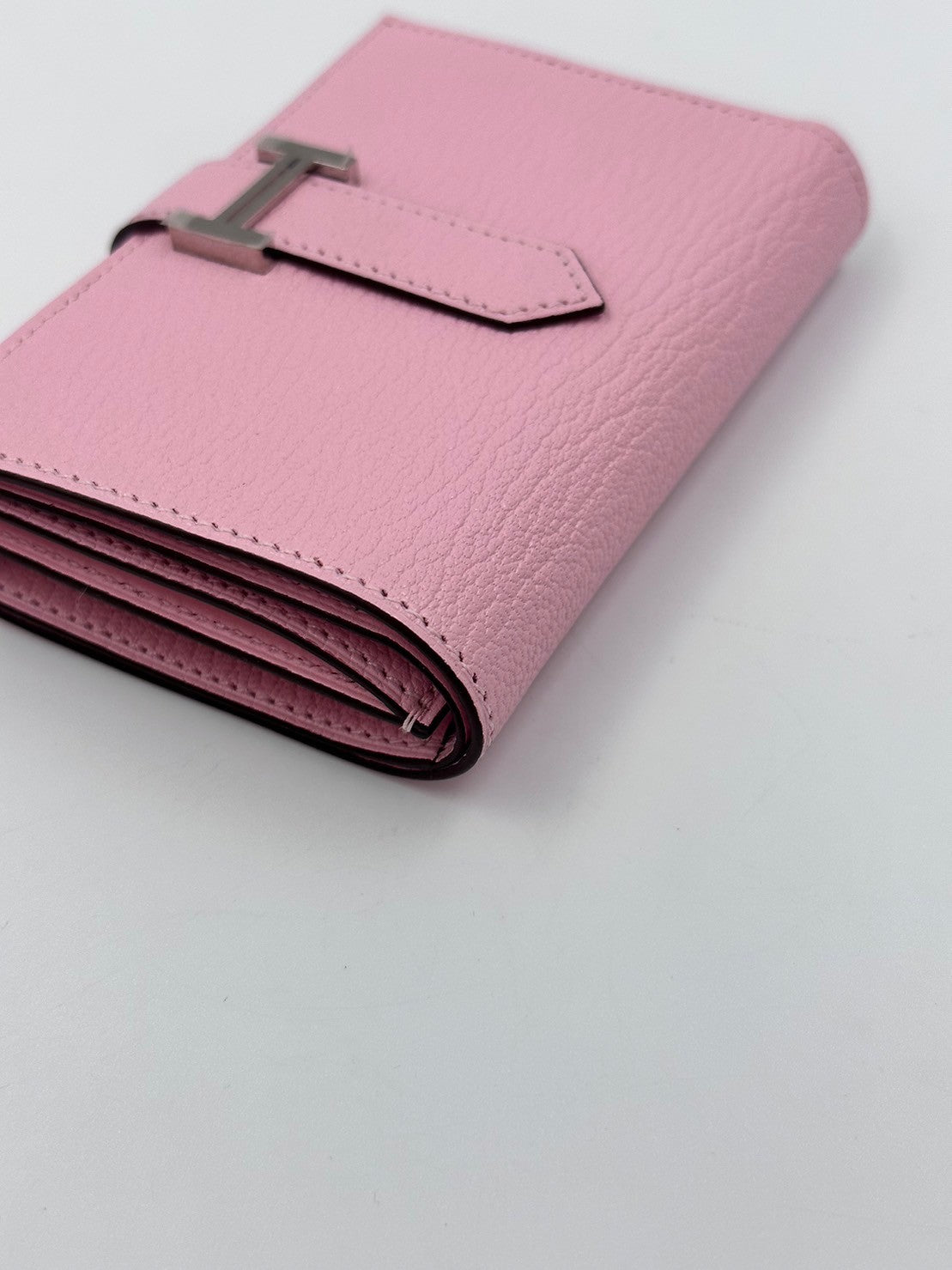 Hermes Bearns Wallet Pink / Rank N