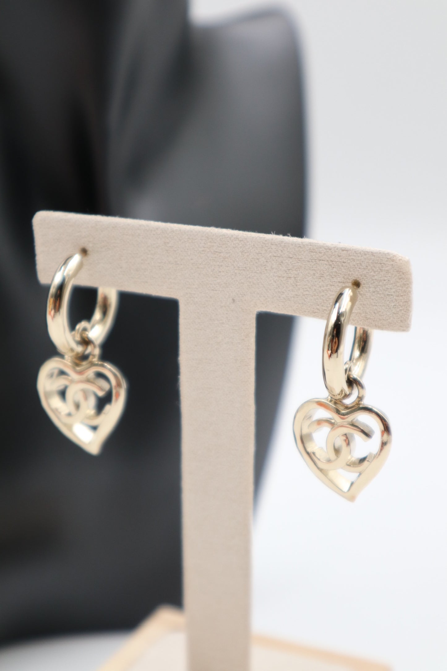 Chanel Earrings 金屬心型鏤空耳環/ Rank SA 251006002