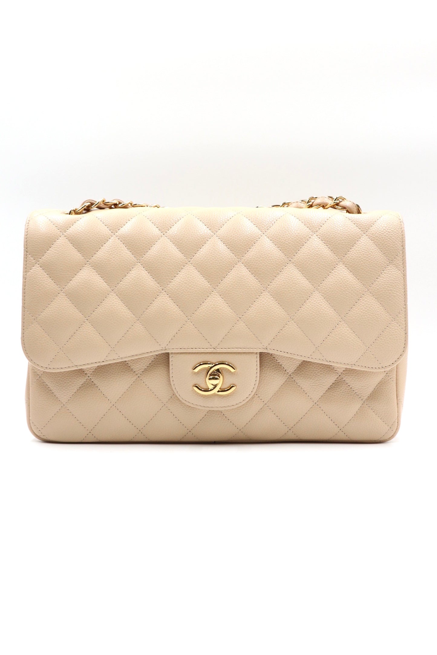 Chanel coco jumbo 奶茶色 / Rank A 25010601