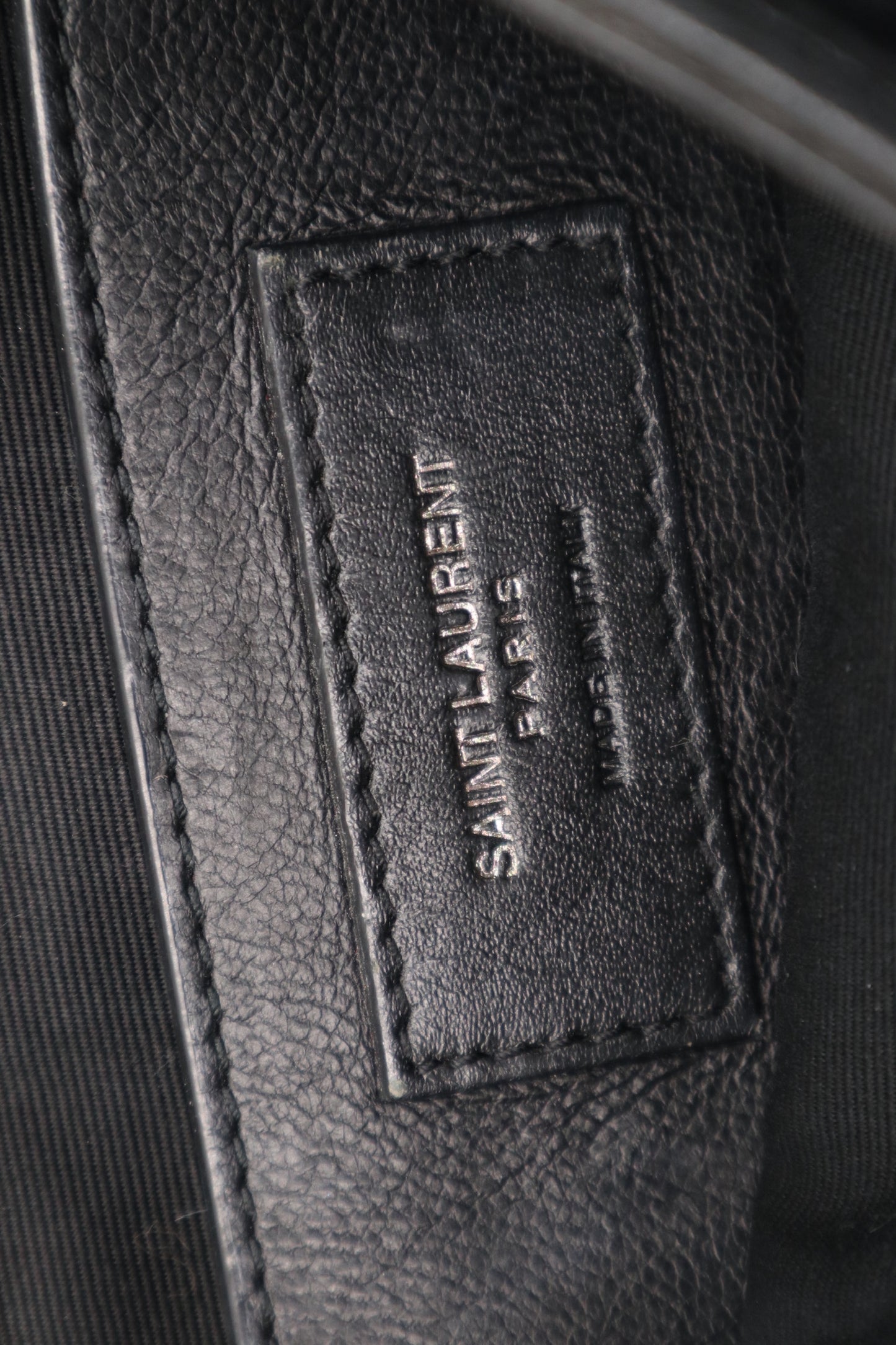 Saint Laurent niki baby 黑銀牛皮 / Rank SA 251119007