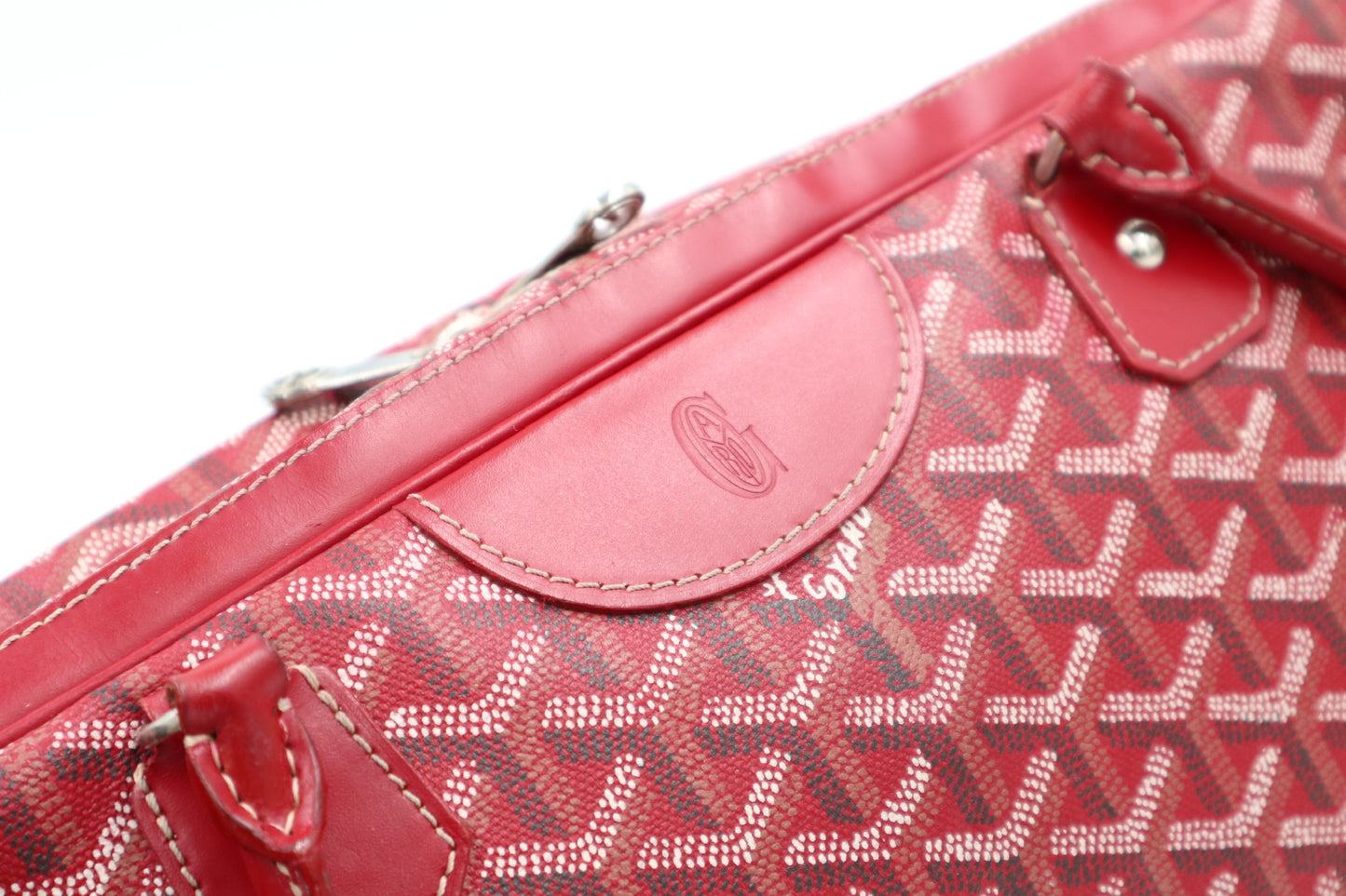 Goyard Tote Bag Red / Rank A