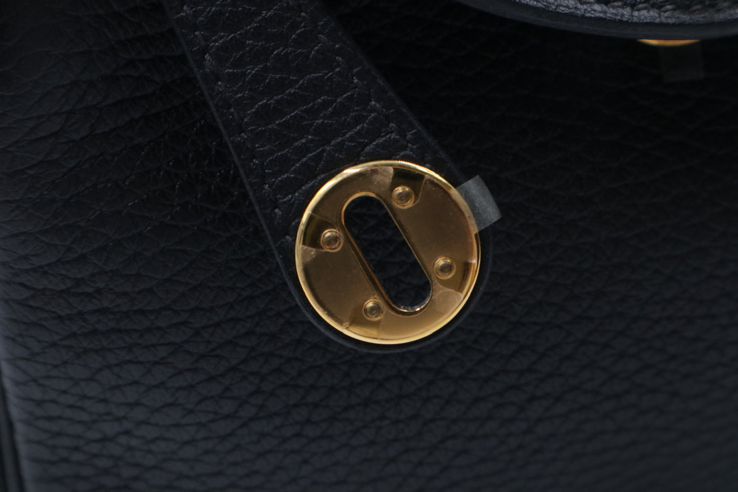 Hermes Mini Lindy 黑色 金扣 C / Rank SA 251030010