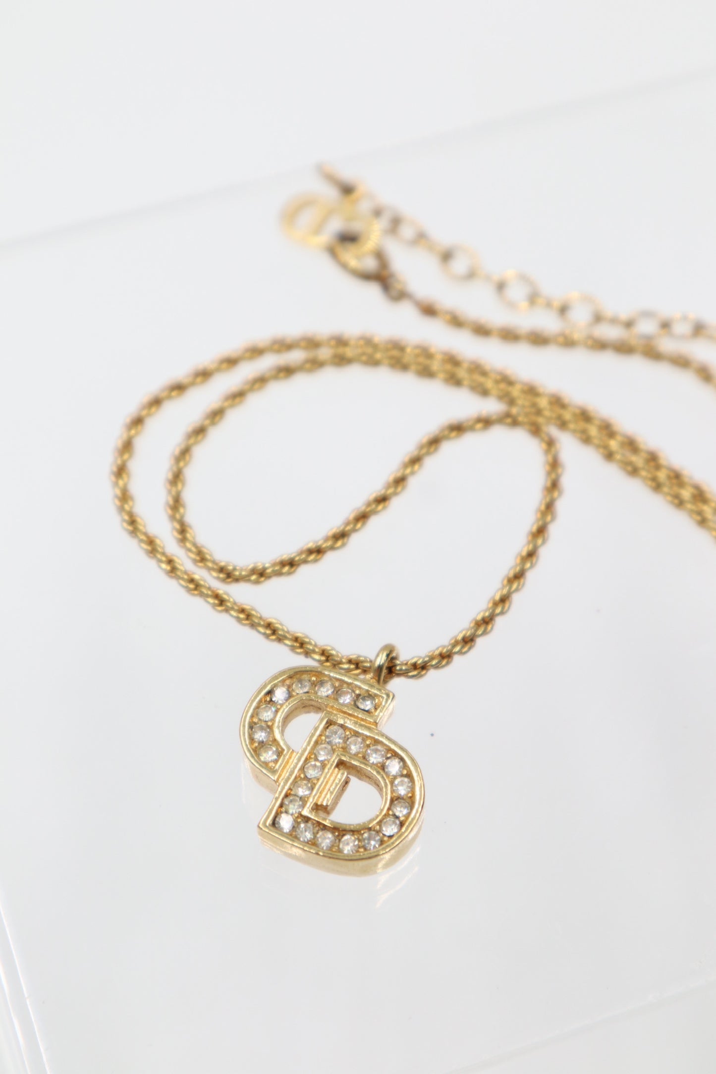 Christian Dior CD水鑽 Necklace / Rank SA251126005