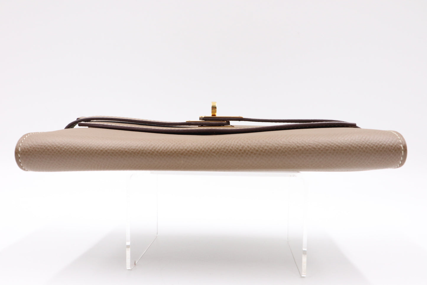 Hermes Kelly Wallet Gray 金釦大象灰/ Rank SA 251127001