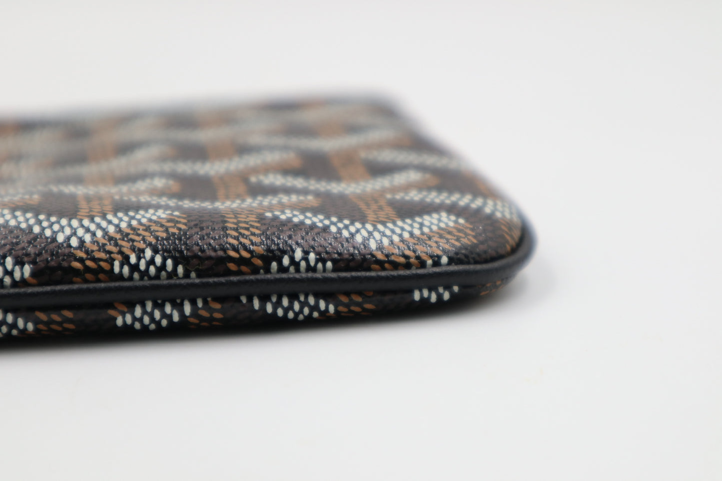 Goyard Sénat Mini Pouch 一字拉鍊零錢包 黑色 / Rank N 全新 251009007