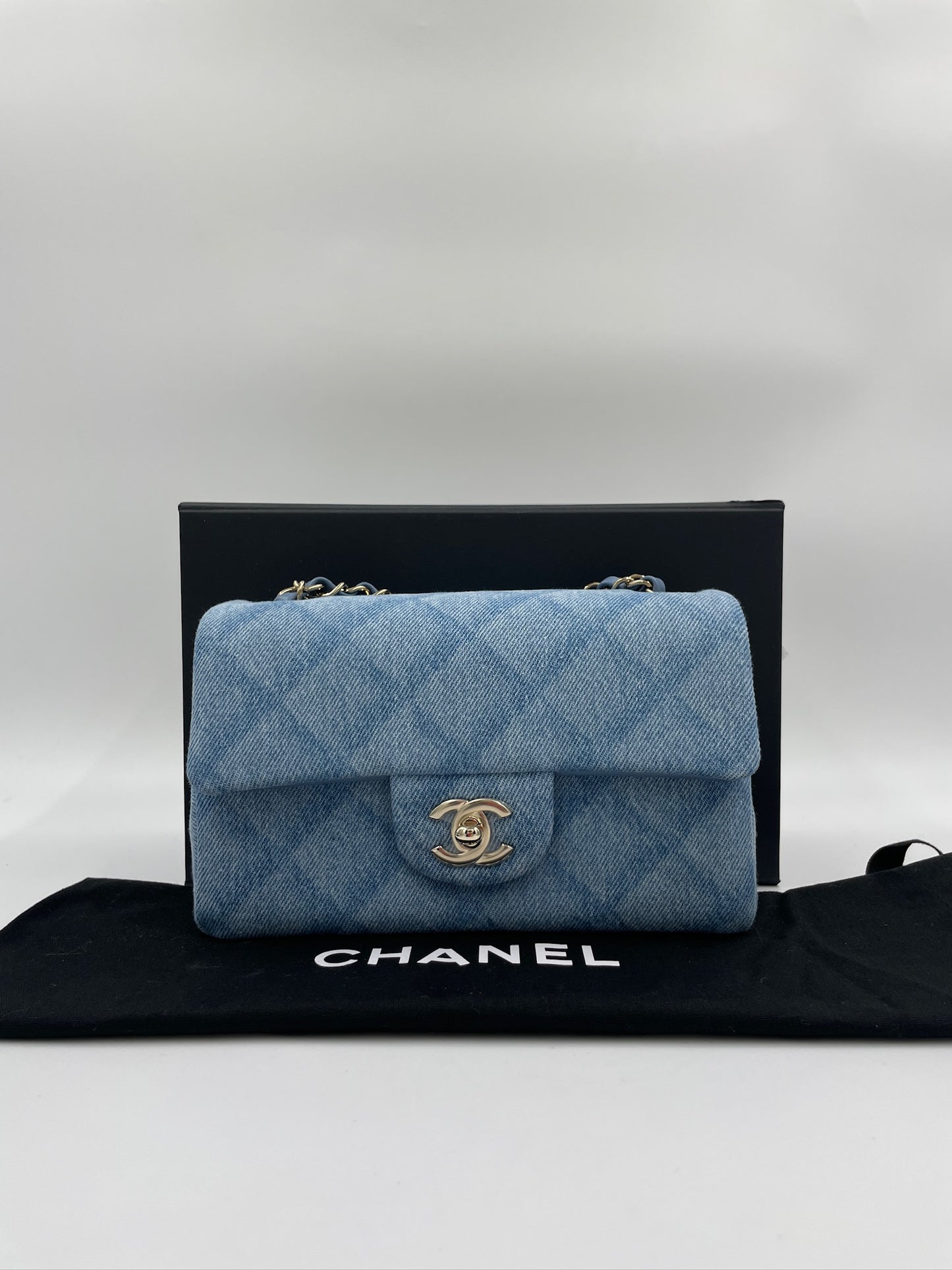 Chanel Demin Mini CF 20 牛仔 / Rank N 24072111