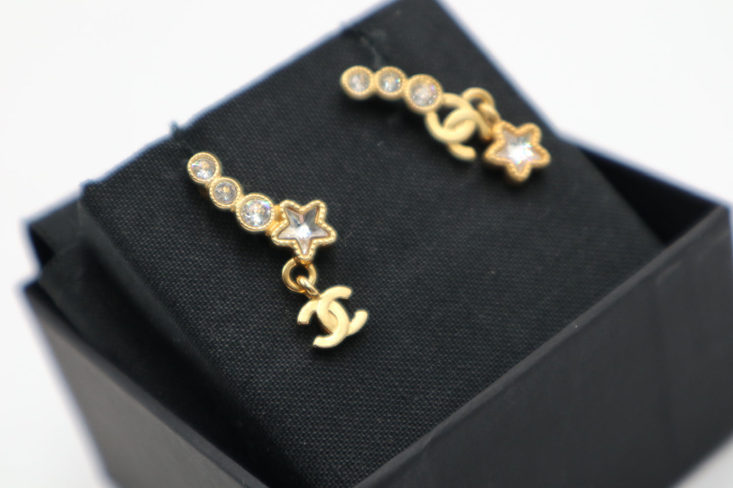 Chanel Earrings 不對稱水鑽流星耳環/ Rank SA 250926002