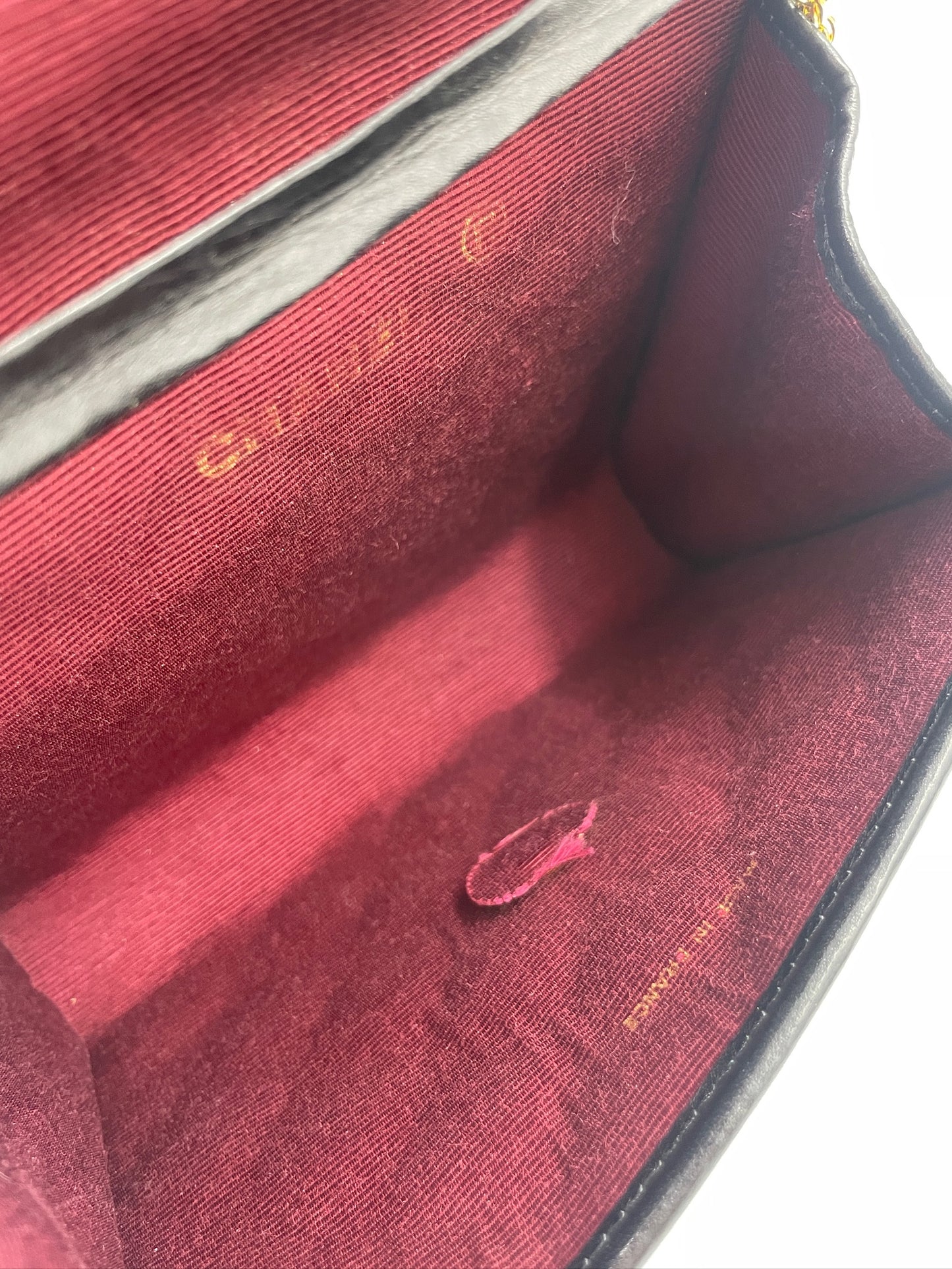 Chanel 布面鏈條小包 1986  / Rank AB V240411006