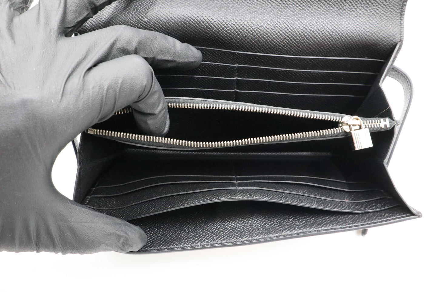 Hermes Kelly Wallet black長夾 黑/ Rank SA 251119005