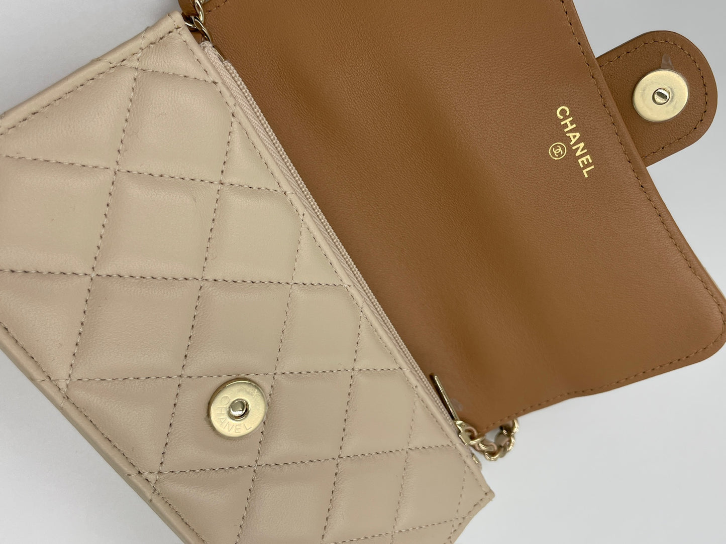 Chanel 23A Handle Woc 奶茶色 / Rank N