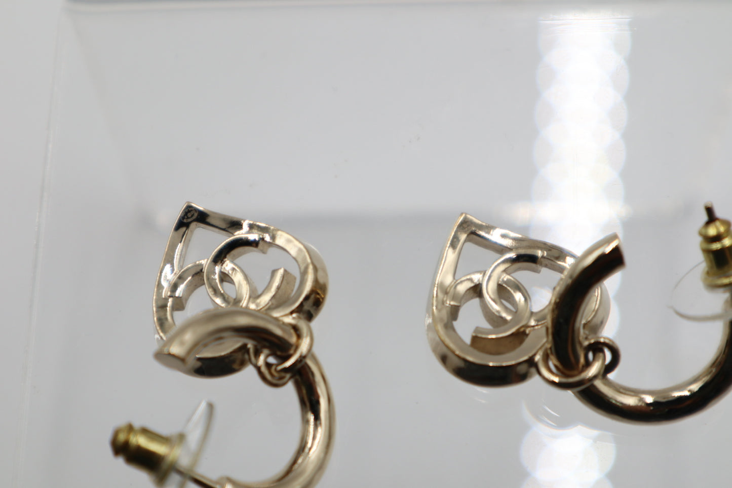 Chanel Heart Drop Earrings愛心耳環 / Rank SA