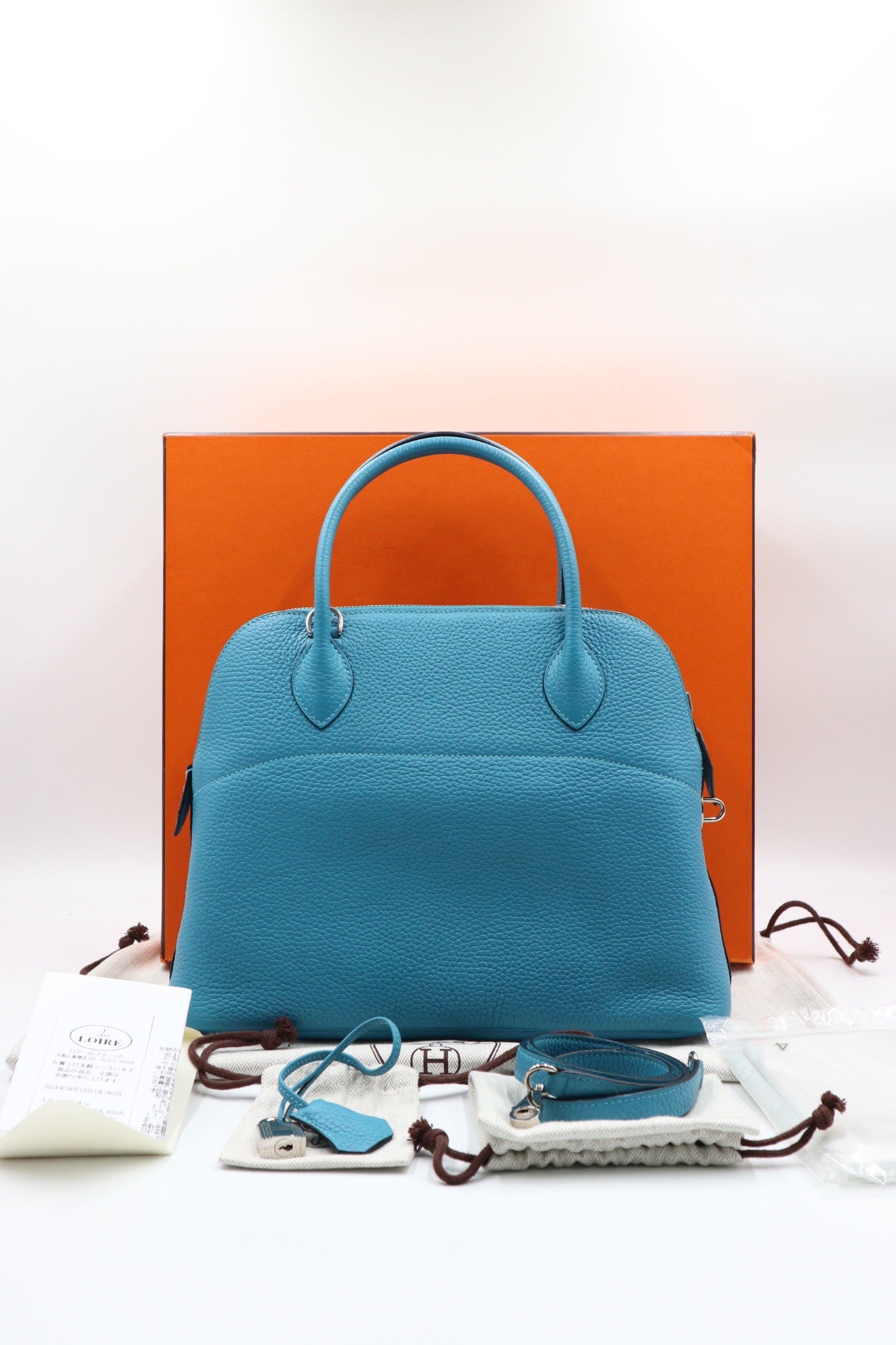 Hermes bolide 31 牛仔色/Rank SA V250402