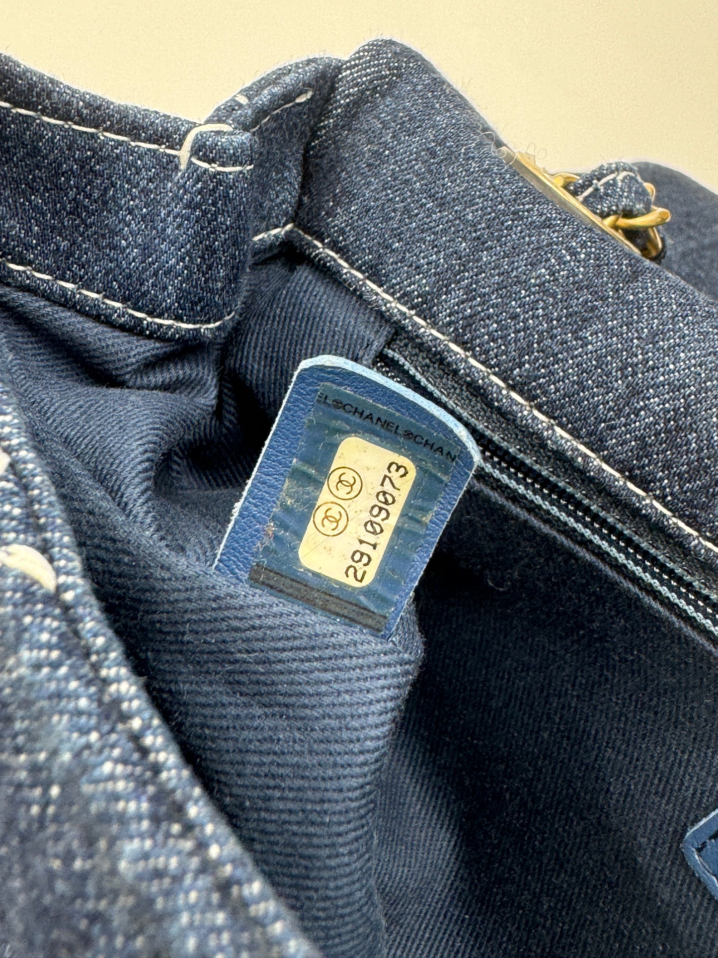 Chanel Denim Classic Flap 25cm 牛仔鏈條包 / Rank SA S240411006