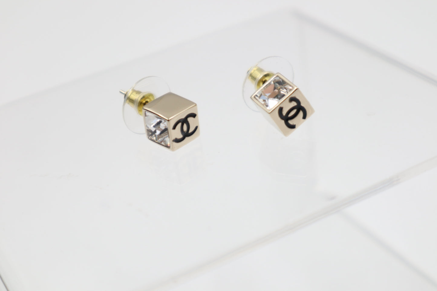Chanel Earrings 方形水鑽耳環/ Rank SA 250921001