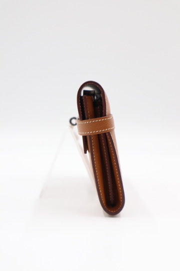 Hermes Kelly Wallet Brown 長夾棕/ Rank SA 250811006