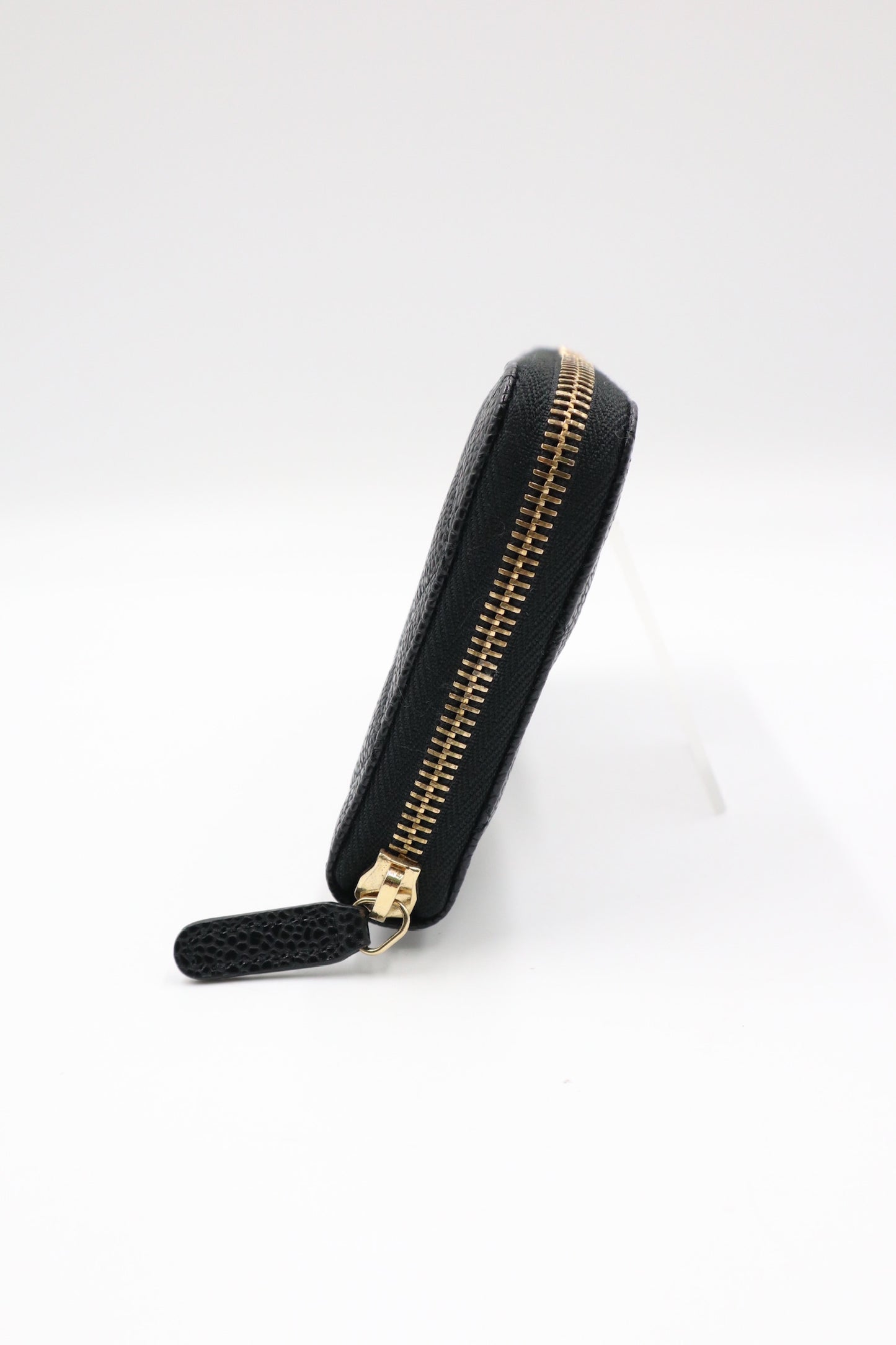 Chanel 金色雙C荔枝皮長夾  / Rank SA 251006004