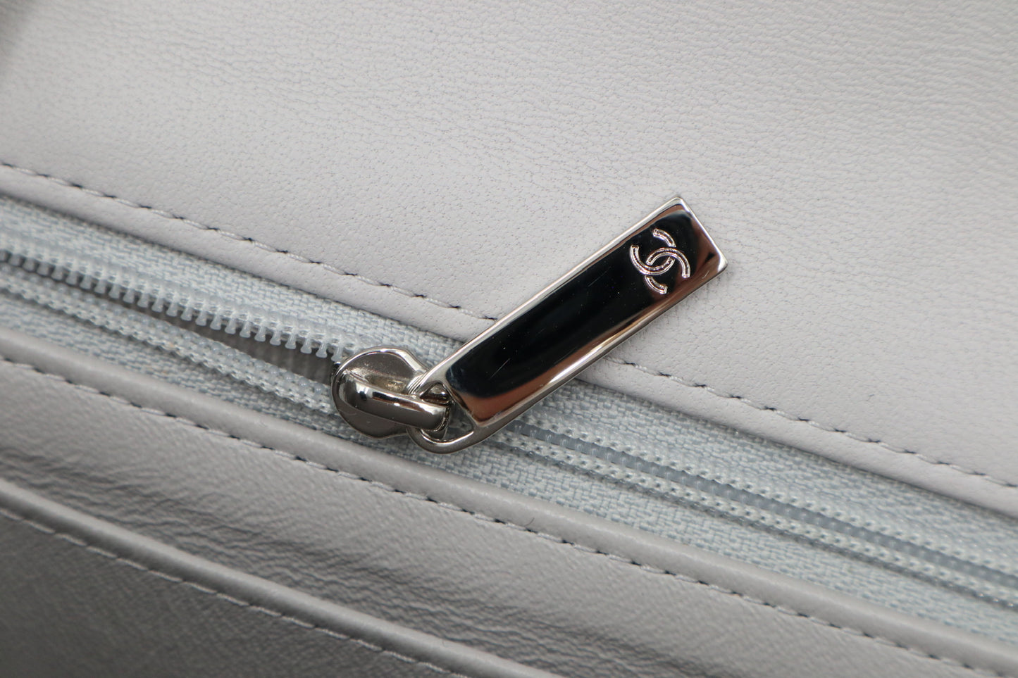 Chanel Mini CF 鼠尾草灰銀扣 / Rank SA 251030002