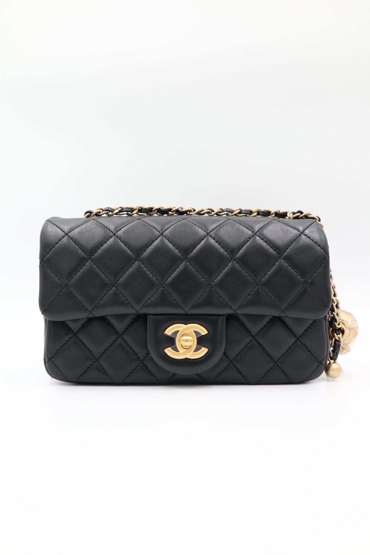 Chanel Mini cf 20cm 金球 / Rank N