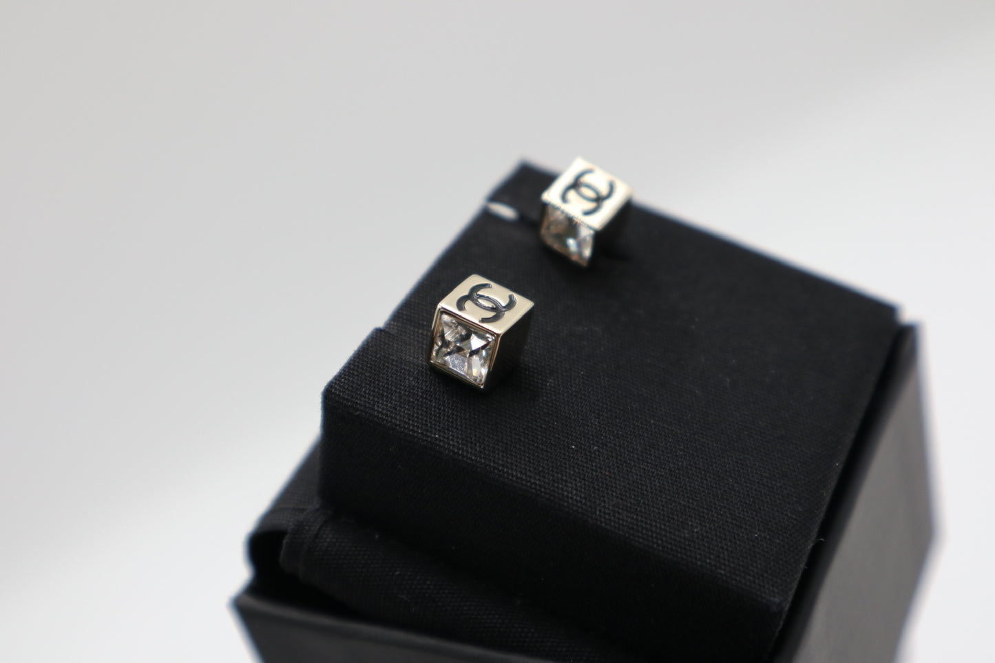 Chanel Earrings 方形水鑽耳環/ Rank SA 250921001