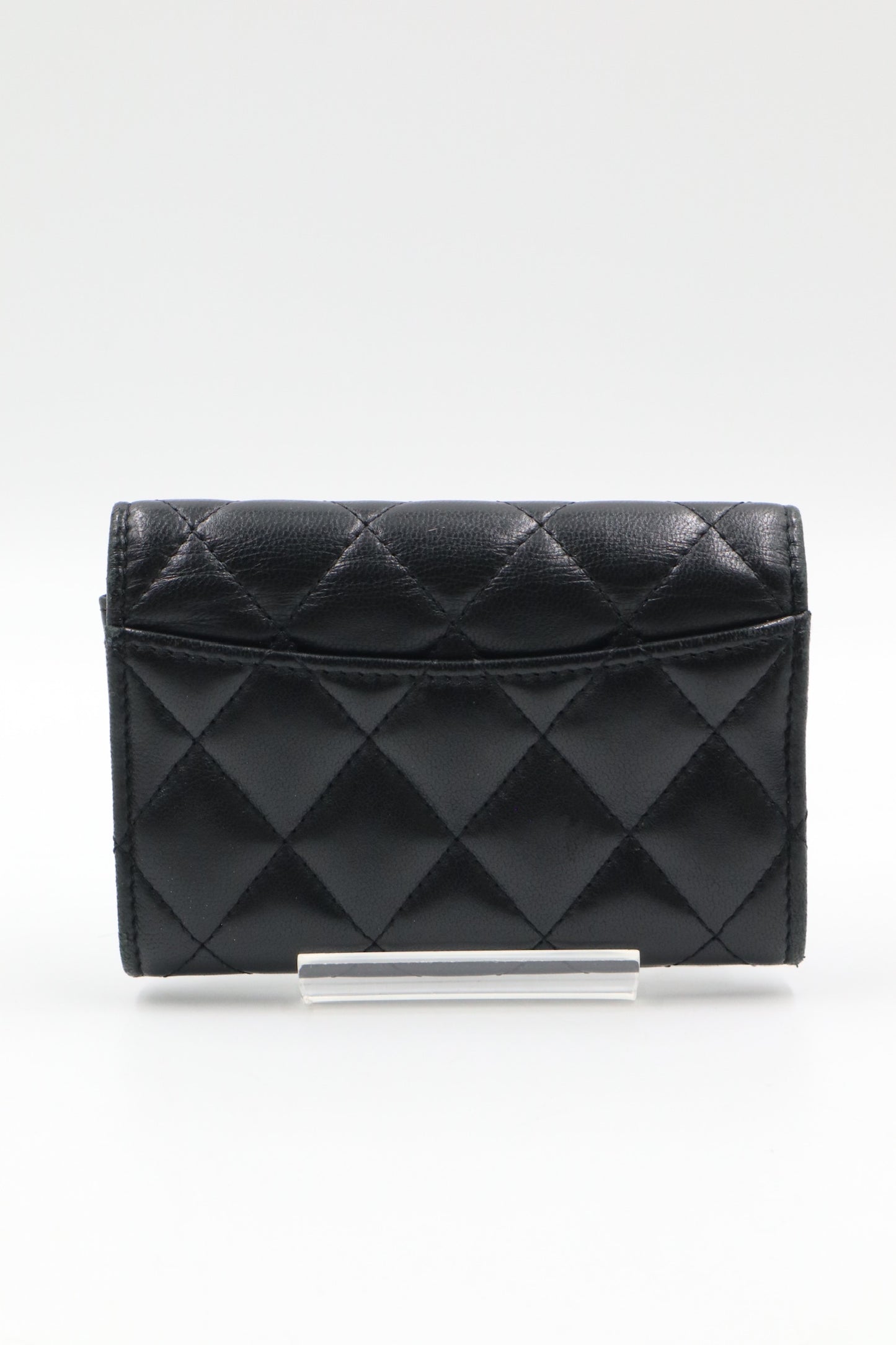 Chanel 羊皮菱格紋名片零錢夾 / Rank SA 251025002