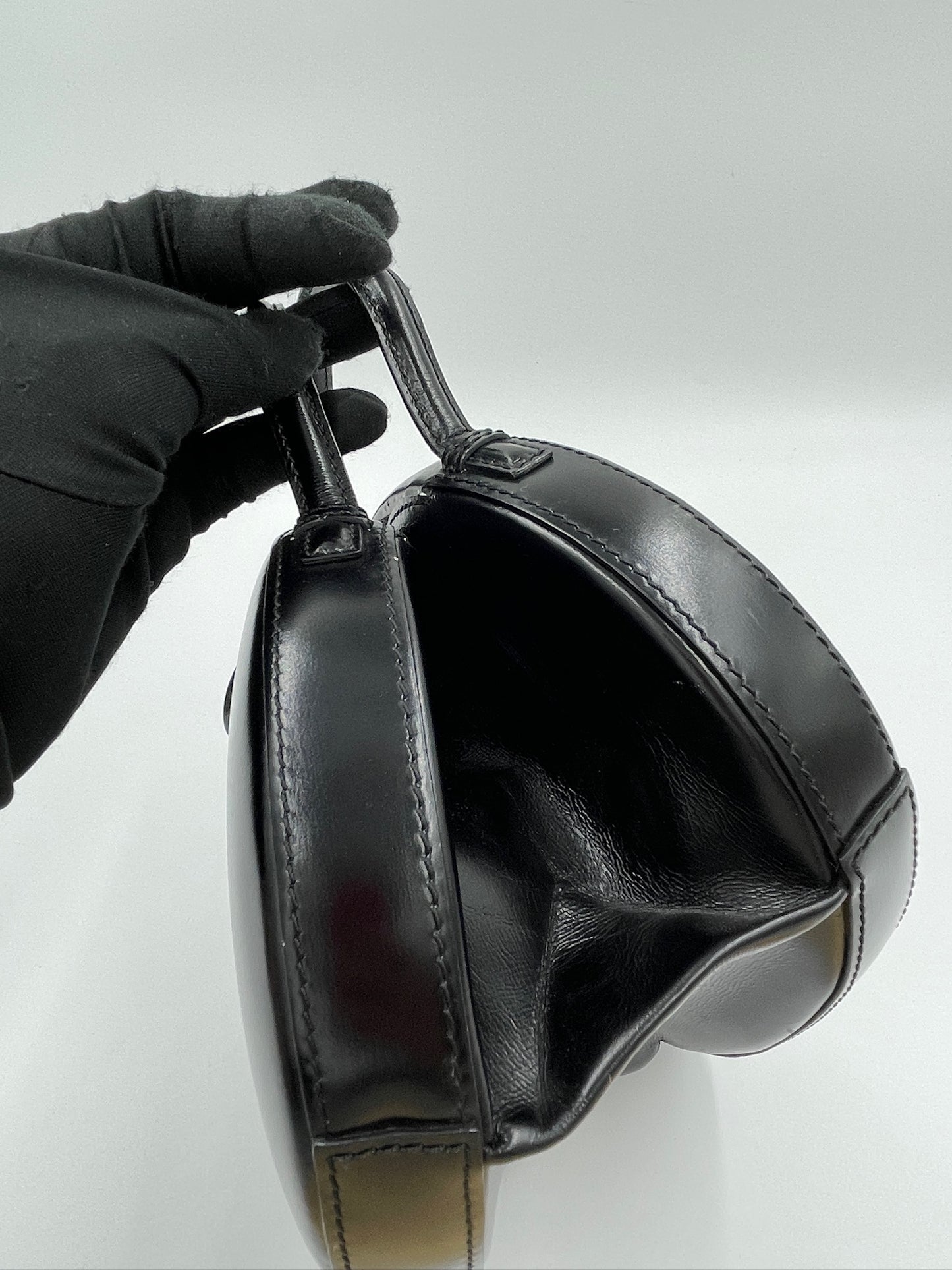 Loewe Loewe Box Mini Bag Black  / Rank A