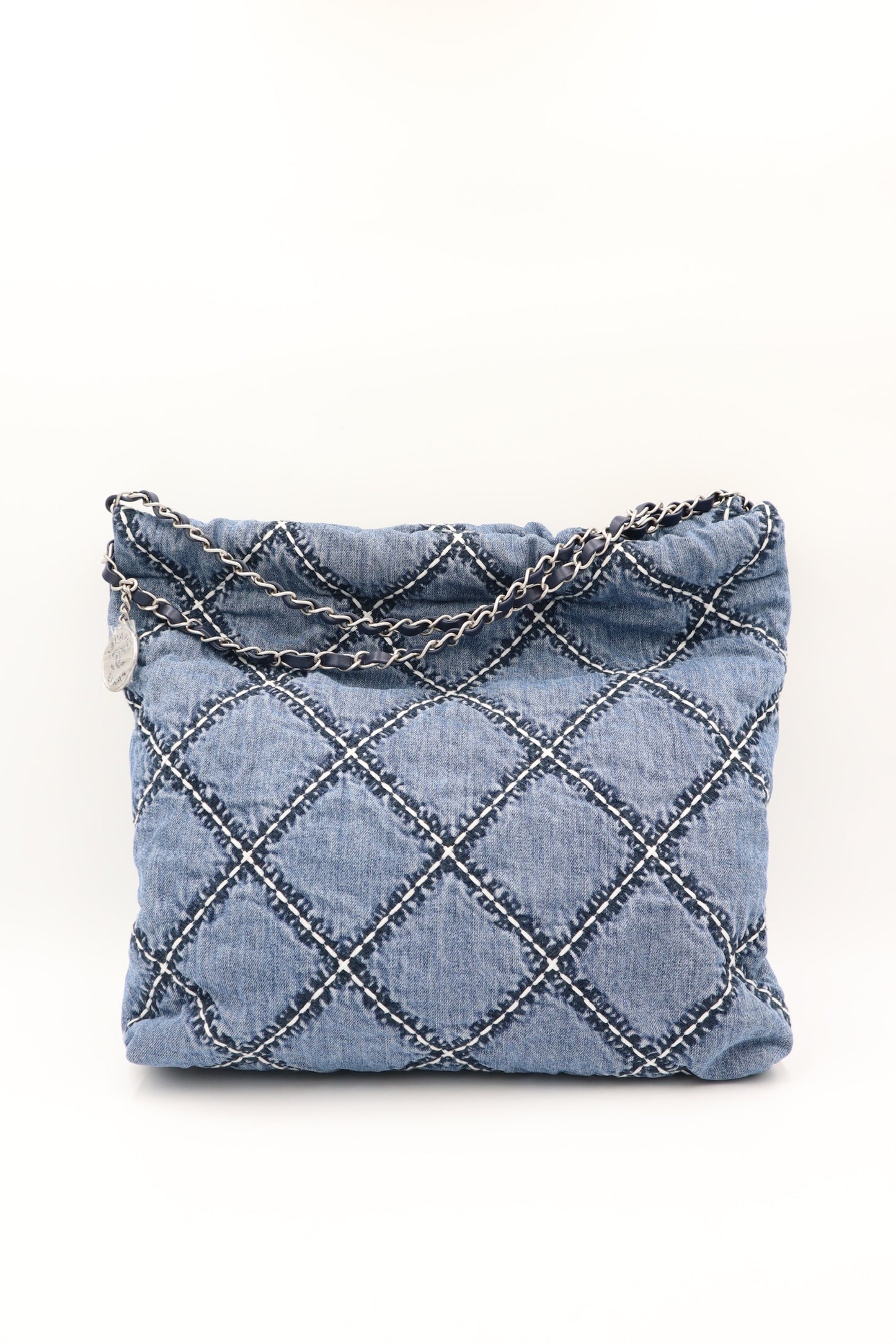 Chanel Denim 22bag small 牛仔鏈條包 / Rank SA S250129016