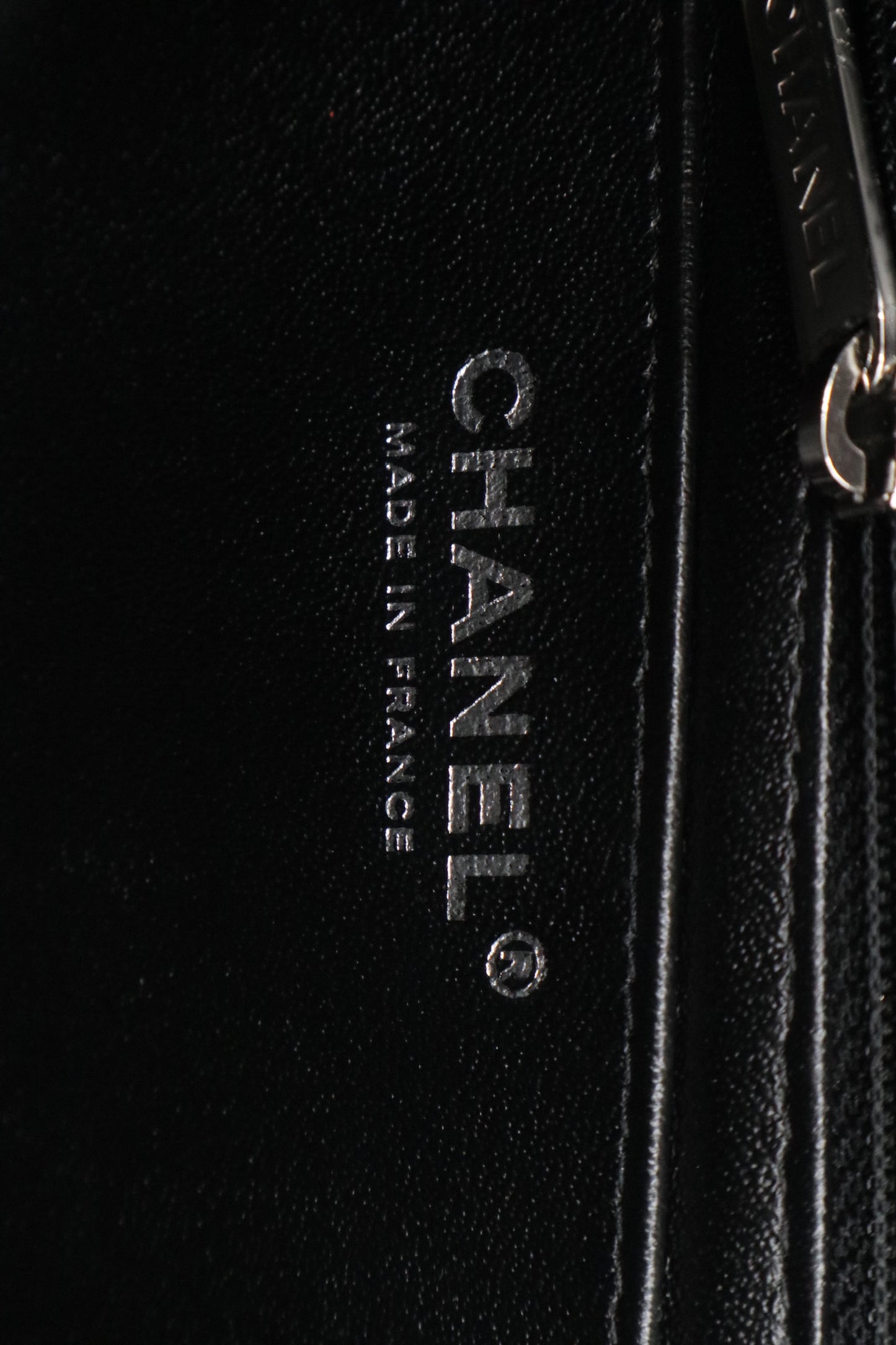 Chanel Mini CF 羊皮20cm 黑銀 / Rank SA 251113001