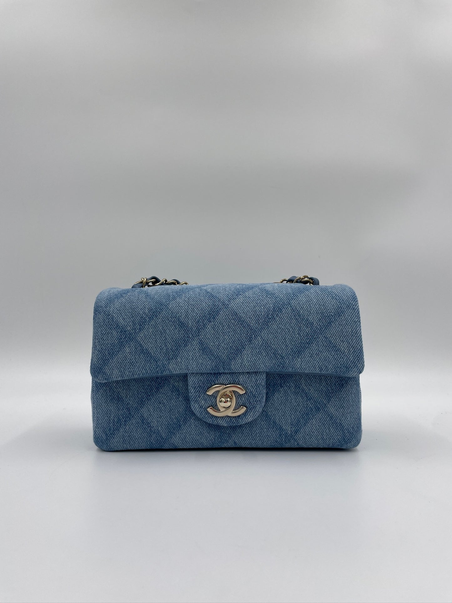 Chanel Demin Mini CF 20 牛仔 / Rank N 24072111