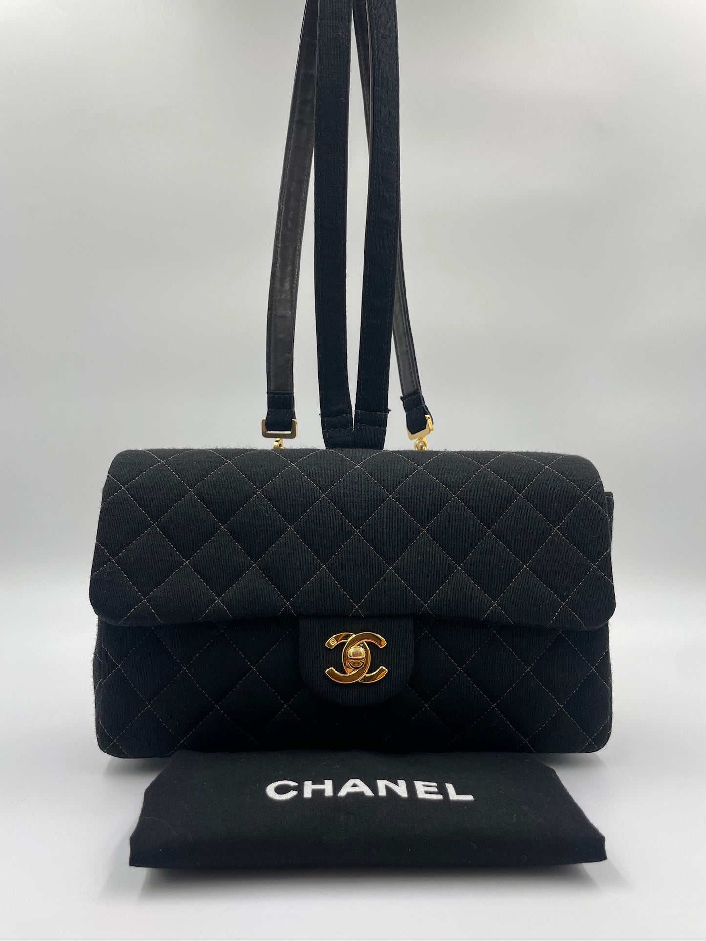 Chanel 布面雙肩包 backpack / Rank A