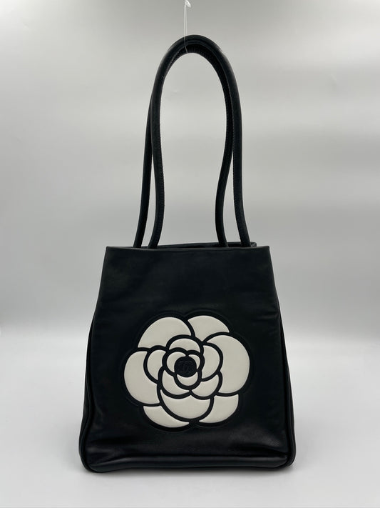 Chanel 雙面山茶花兩用托特包 / Rank A
