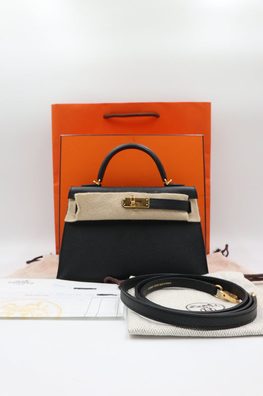 Hermes kelly20 黑金/ Rank SA 251106004