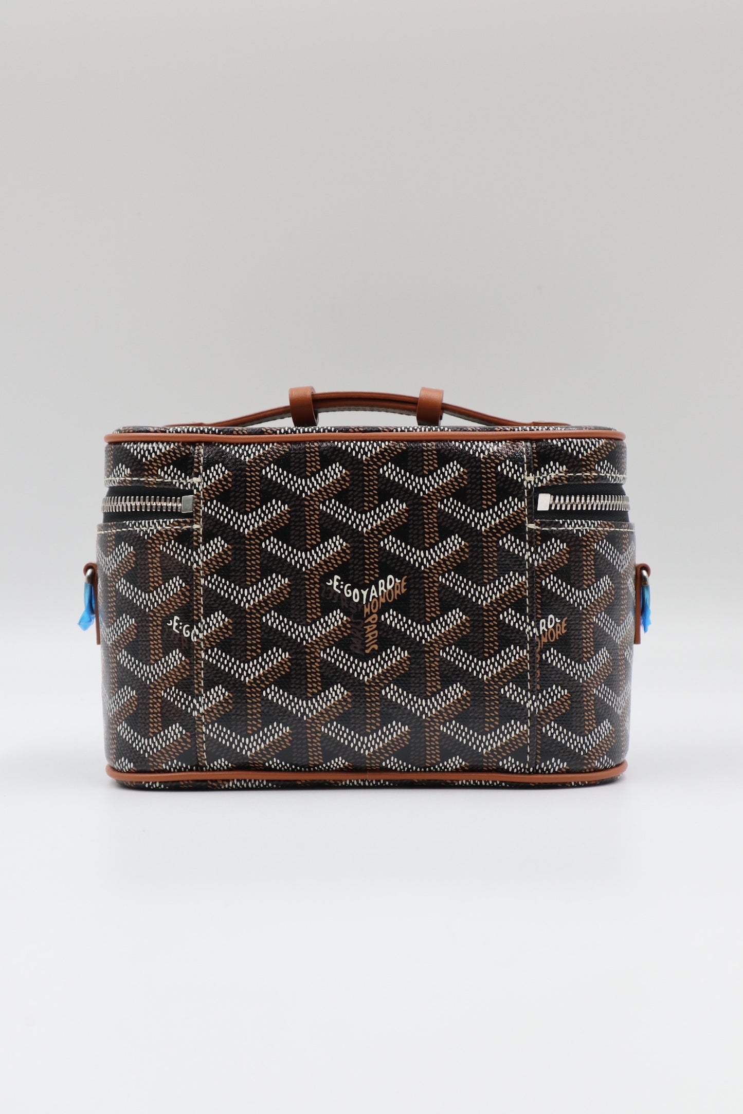 Goyard 化妝盒子 黑棕色 / Rank N 全新 251009009