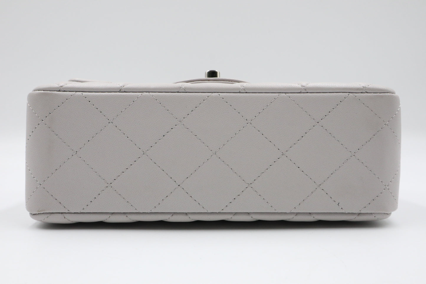 Chanel Mini CF 鼠尾草灰銀扣 / Rank SA 251030002