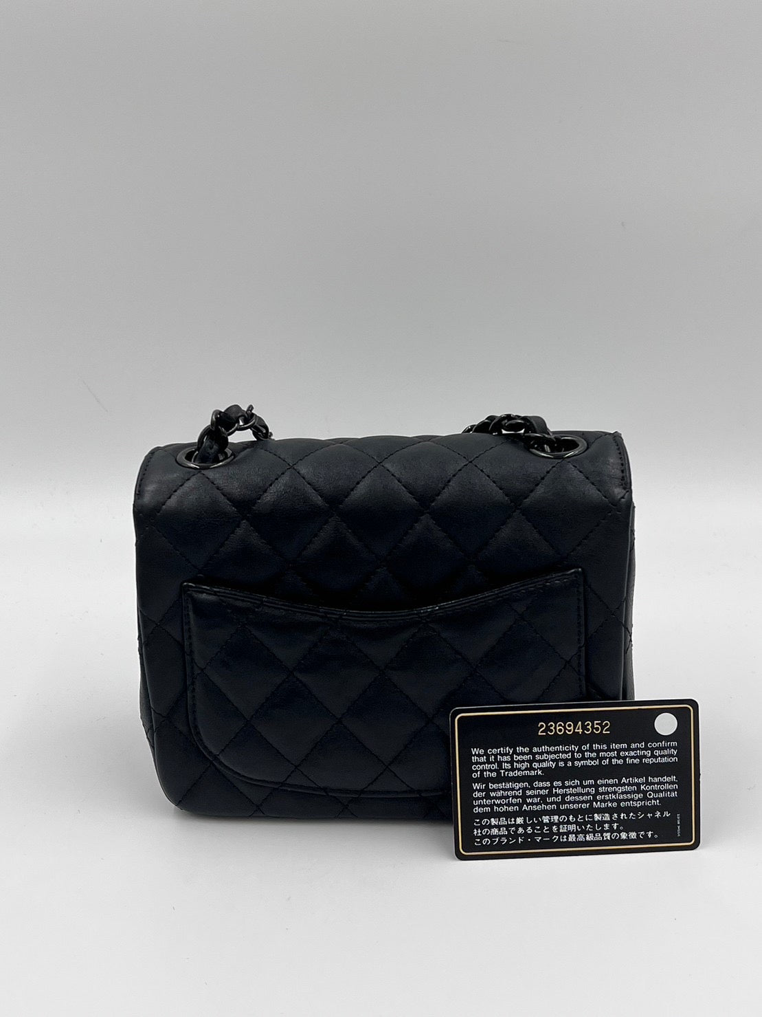 Chanel Coco Mini 小方胖so black 黑/ Rank SA