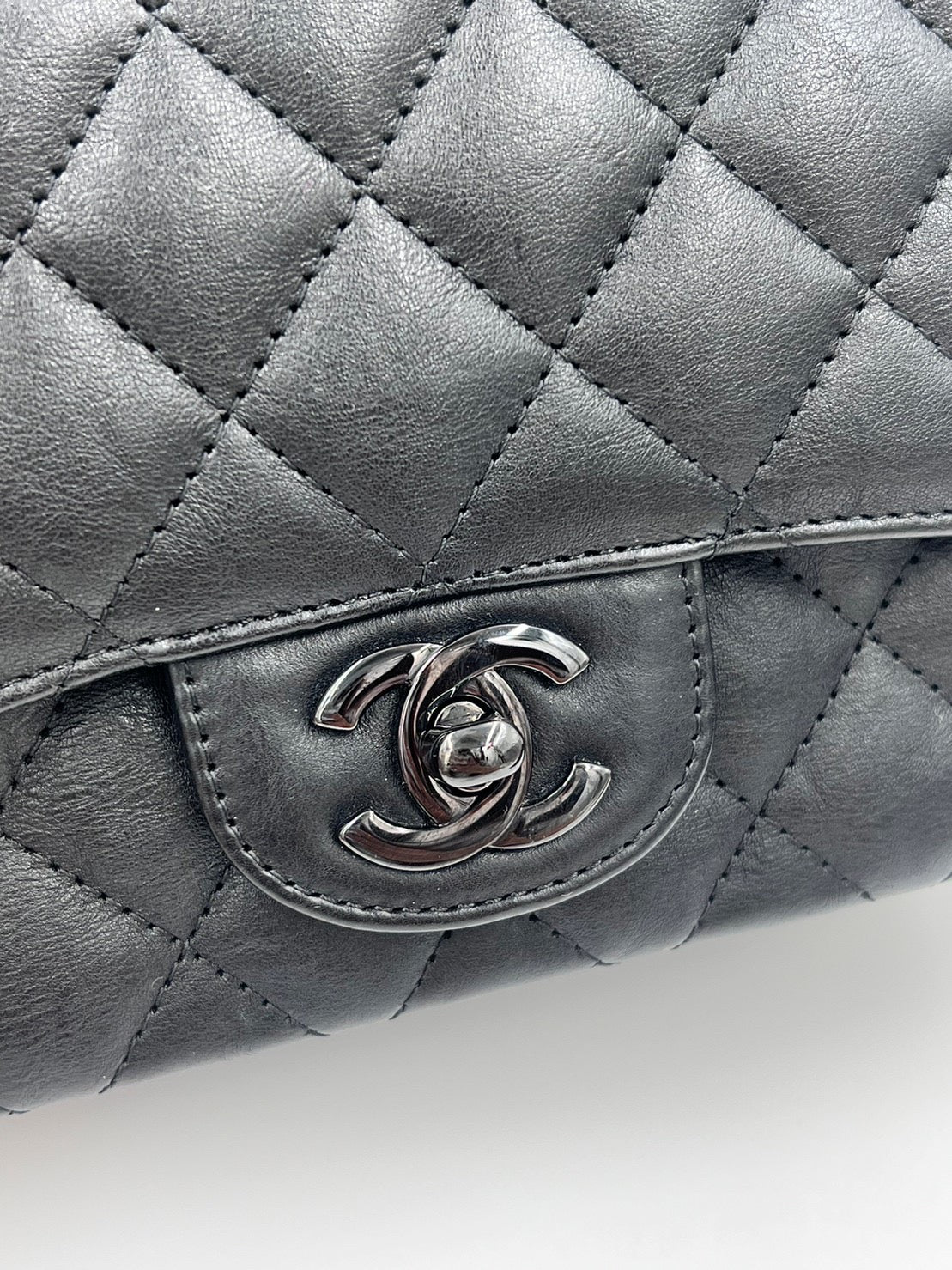 Chanel Coco Mini 小方胖so black 黑/ Rank SA
