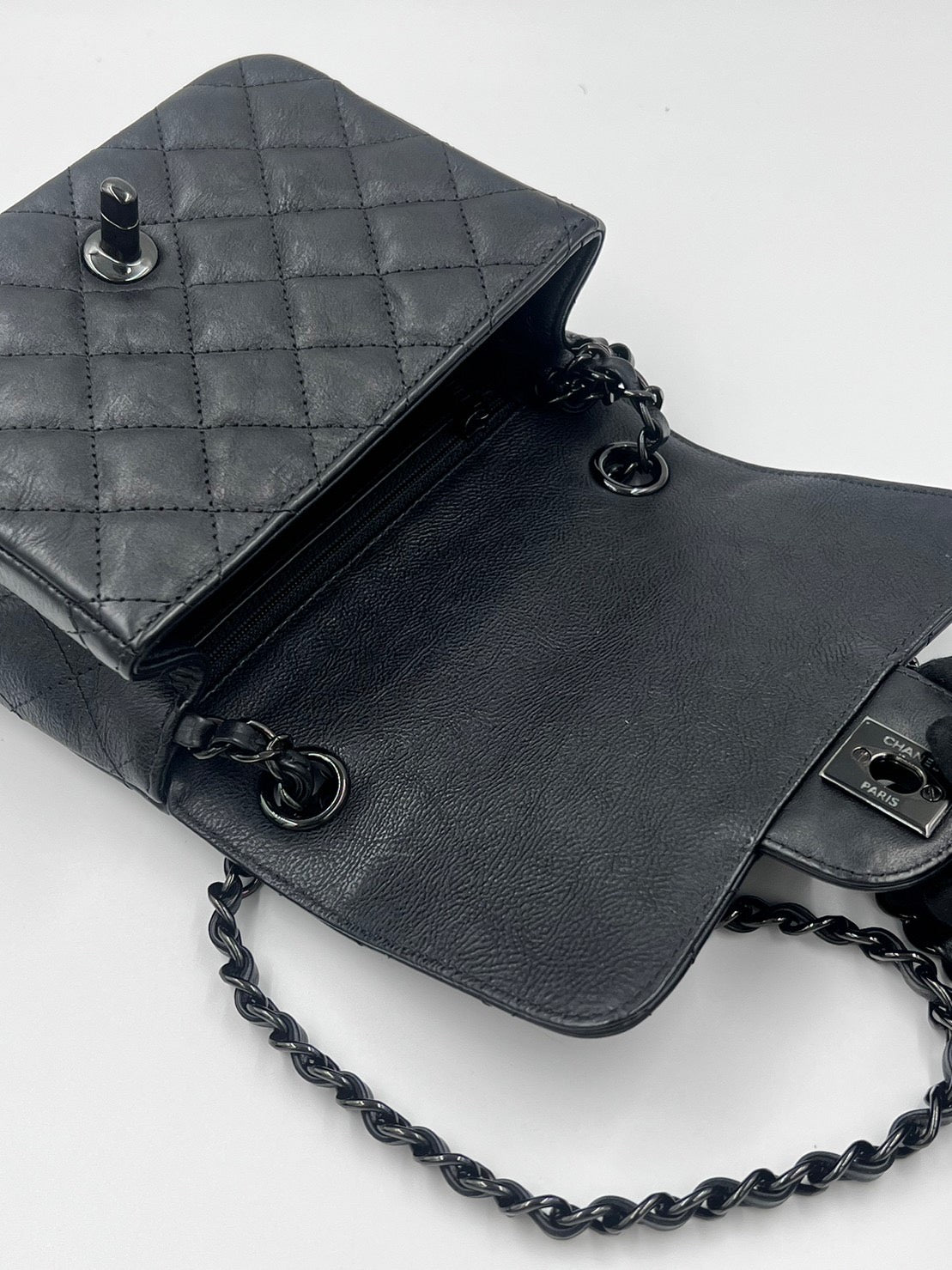 Chanel Coco Mini 小方胖so black 黑/ Rank SA