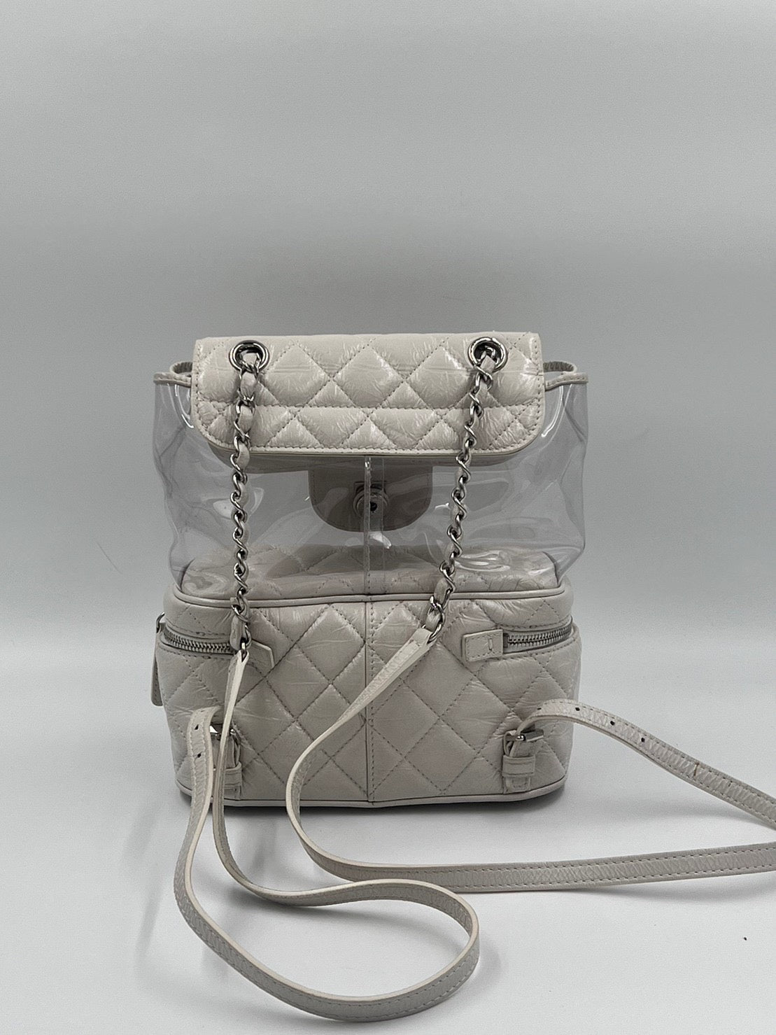 Chanel PVC Backpack 後背包-White白 / Rank A