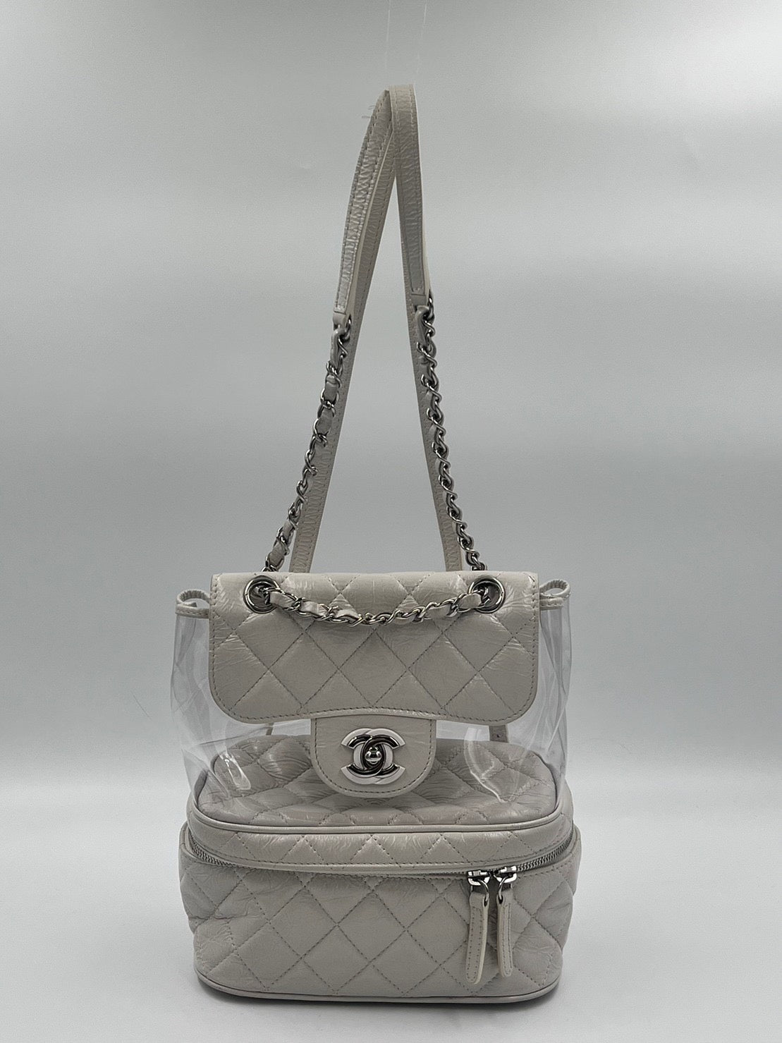 Chanel PVC Backpack 後背包-White白 / Rank A