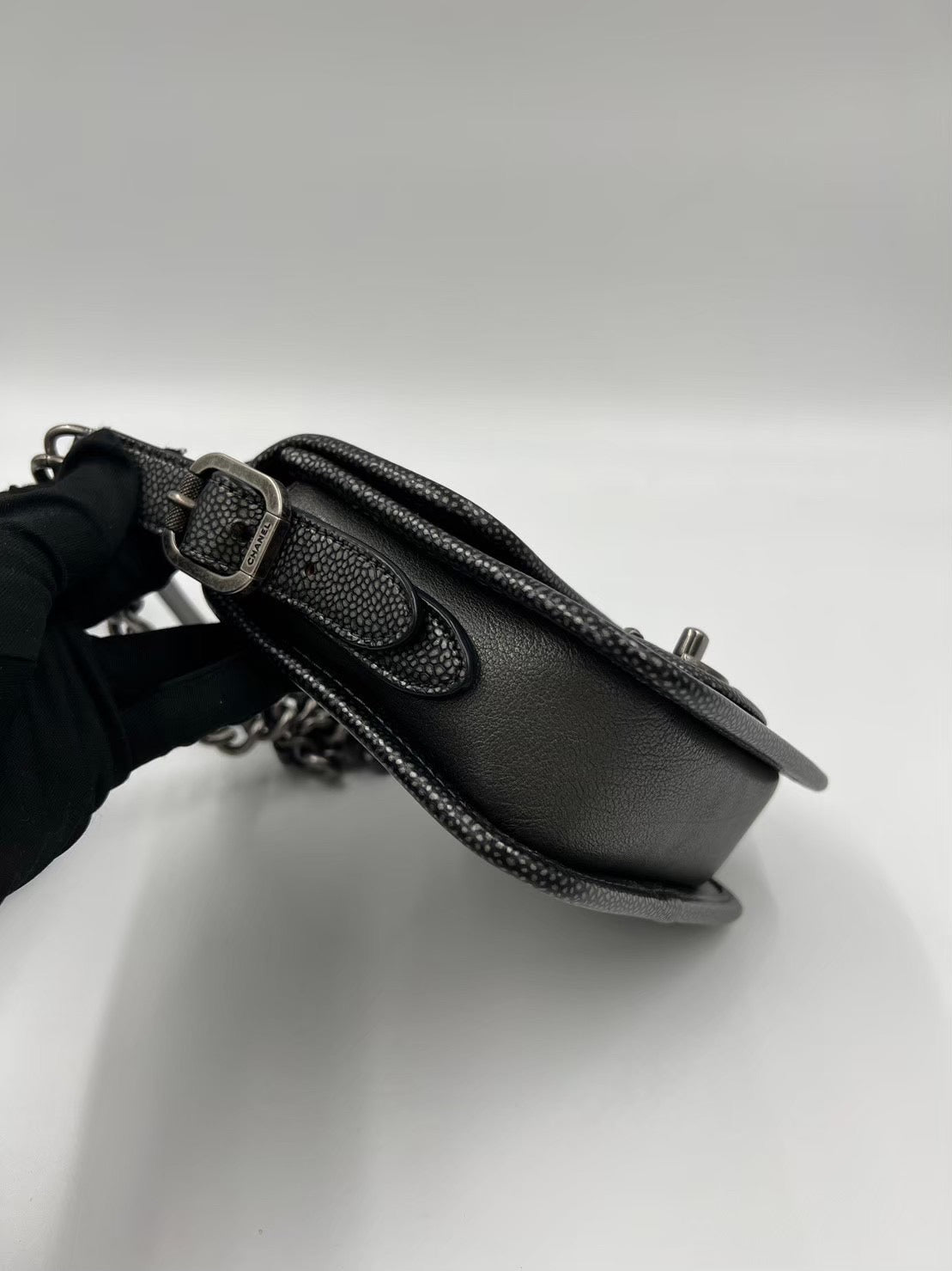 Chanel 珍珠魚皮 coco mini / Rank AB