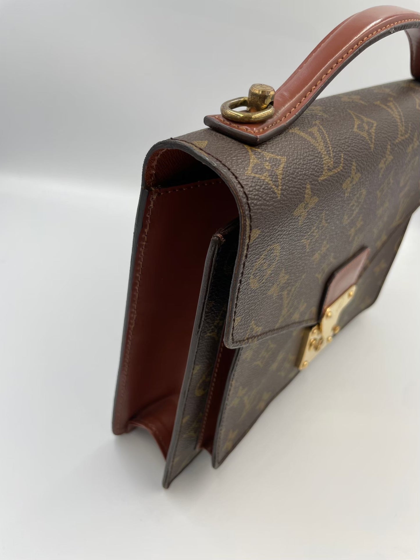 Louis Vuitton   老花蒙梭經典包 RANK A