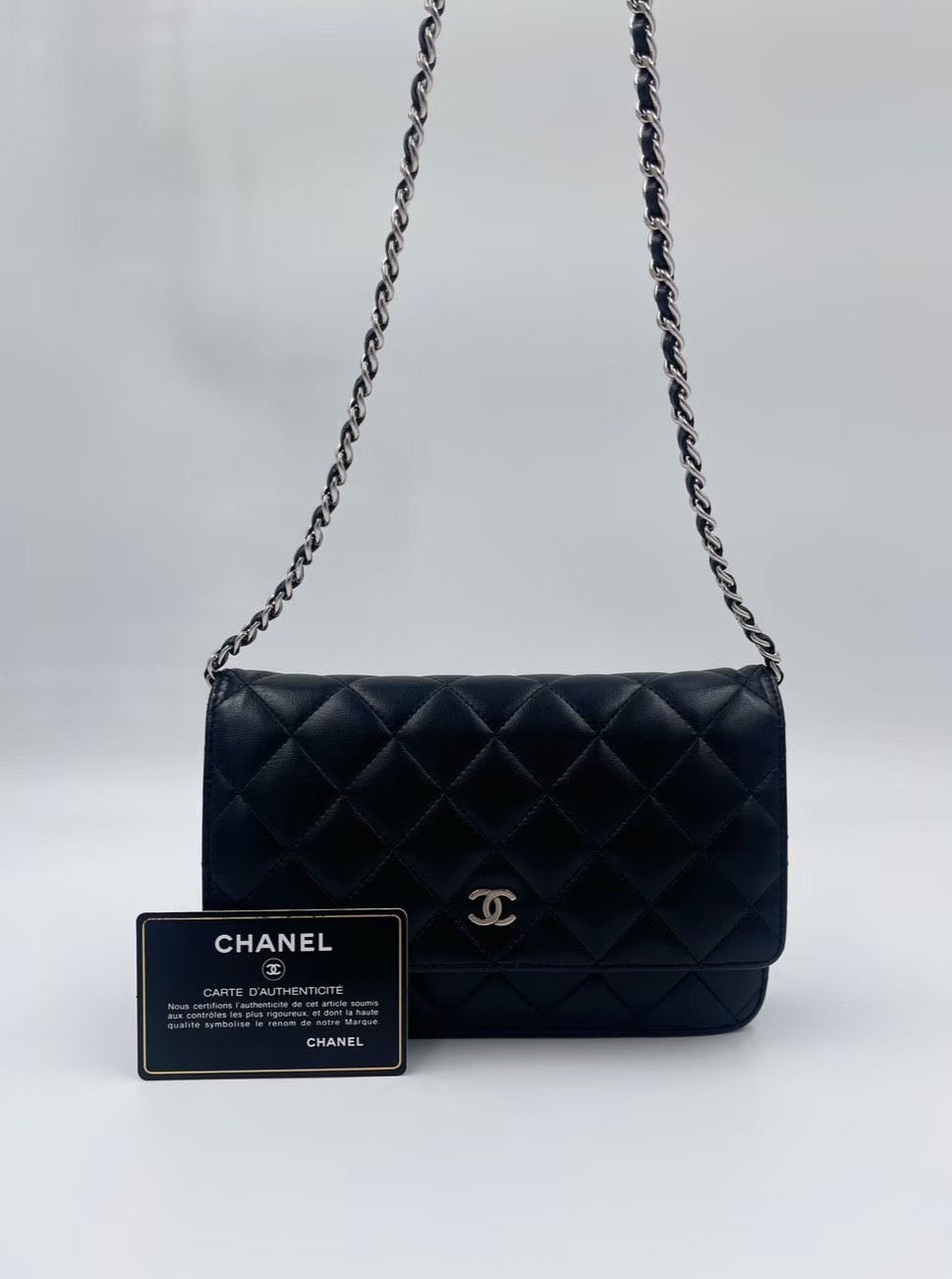 Chanel Calfskin Woc Sliver / Rank SA