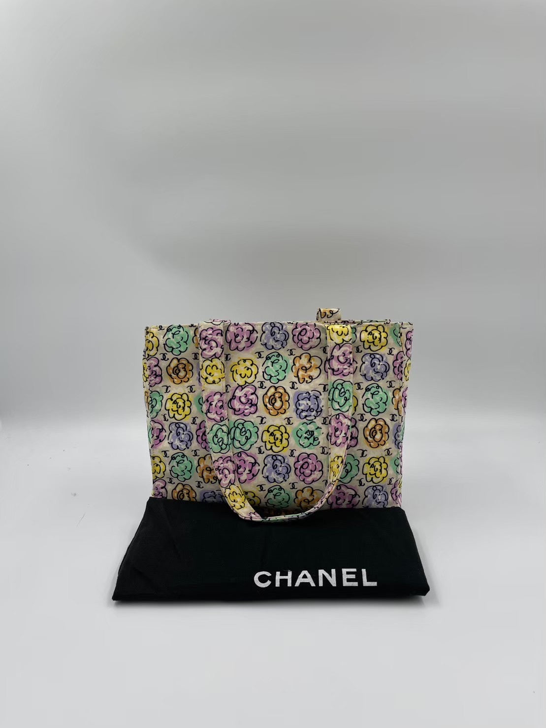 Chanel防水小花提袋
