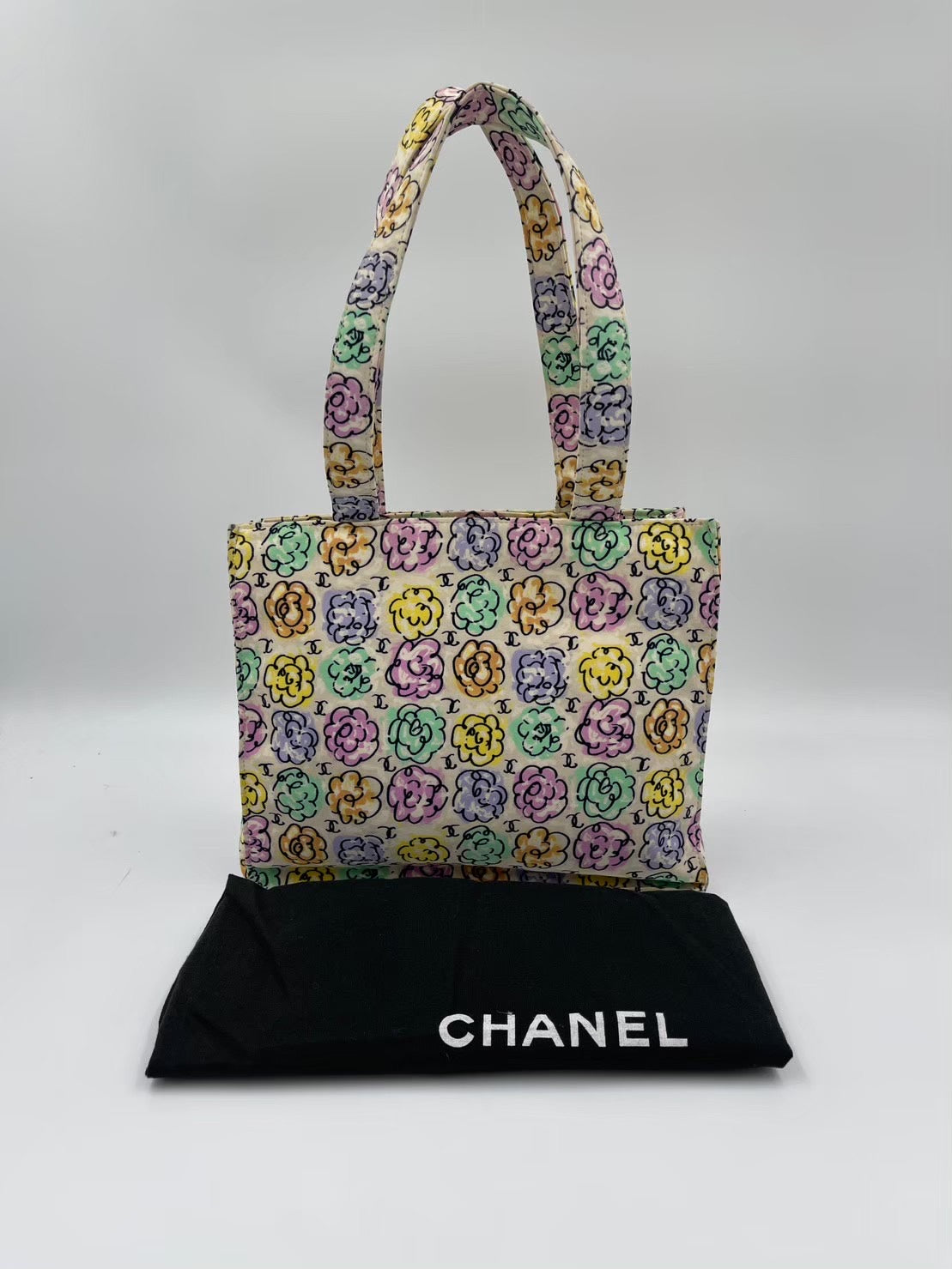 Chanel防水小花提袋