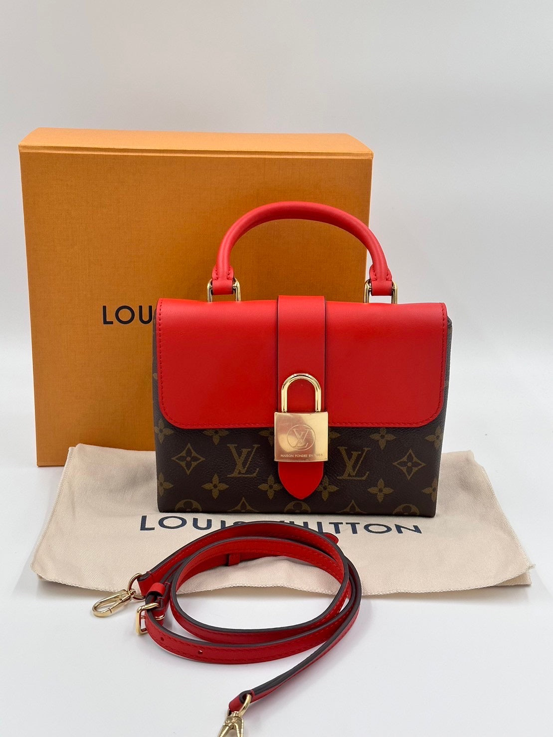 Louis Vuitton Locky BB手提包Rank SA