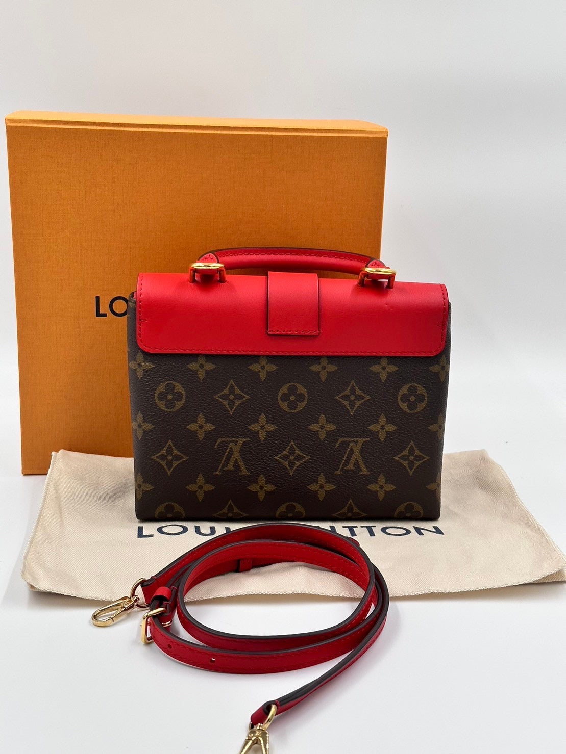 Louis Vuitton Locky BB手提包Rank SA