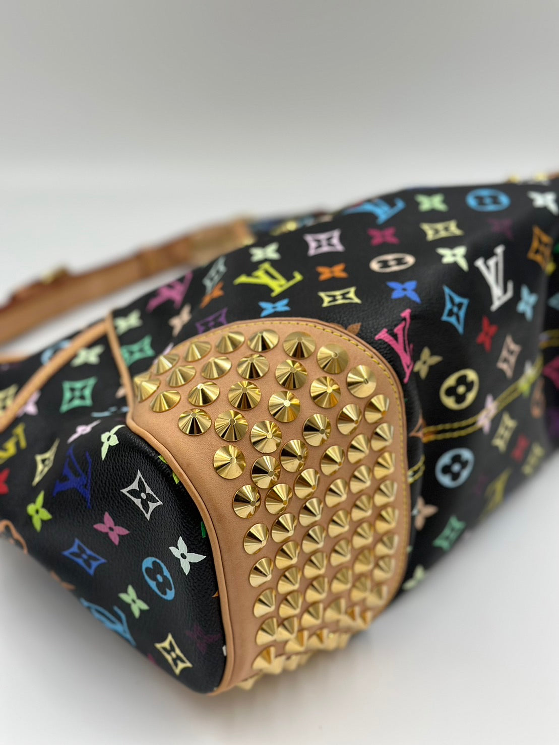 Louis Vuitton 黑三彩單肩包 /  Rank A