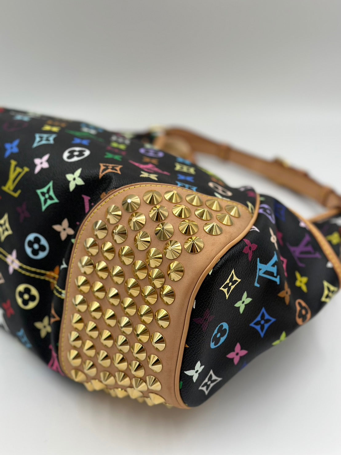 Louis Vuitton 黑三彩單肩包 /  Rank A