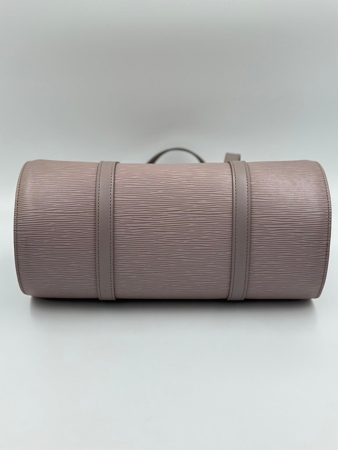 Louis Vuitton Epi Papillon  水波紋圓桶母子包/  Rank A