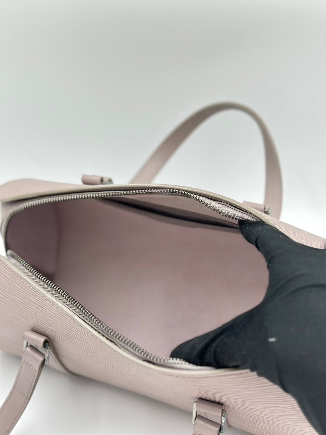 Louis Vuitton Epi Papillon  水波紋圓桶母子包/  Rank A